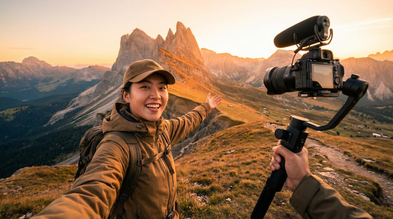 吴梦梦户外旅行VLOG视频